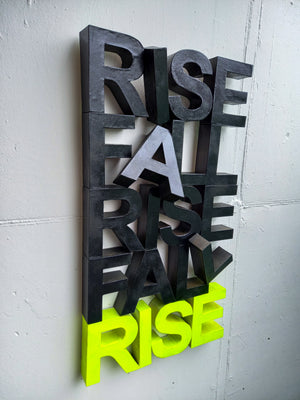 3D Kunstwerk RISE